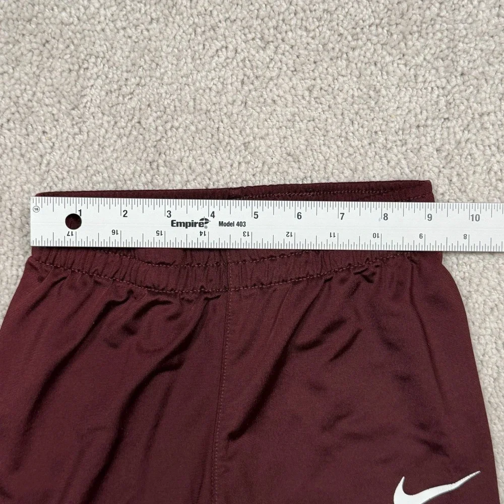 Nike Kids Burgundy Maroon Track Pants Joggers Size 7 6-7Y K263-R5Y